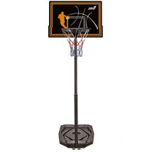 Tabellone da Basket Altezza Regolabile con Piantana e Base Zavorrabile