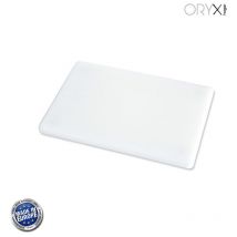 Oryx - tabla cortar polietileno 30x20x1,5 cm. color blanco , Tabla cocina cortar- Fabricada en polietileno de alta densidad por termocompresión.(El