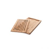 Tabla corte pan bambu 40X30X2 cm Lacor