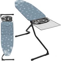 Tabla de planchar Kadax 120x42cm con soporte de hierro mesa ancha plegable