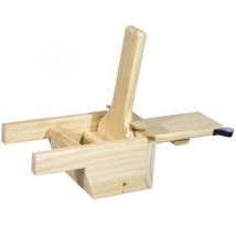 Olivenholz-Zerkleinerungsbrett 20982 Blumenschnitte