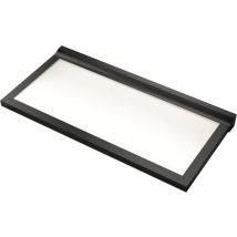 Paper Shelf Tablarleuchte (LED-Wandboard) Länge 600 mm Aluminium schwarz - L&s