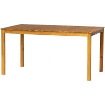 Nordlys - Table de Jardin 6 Personnes Acacia massif