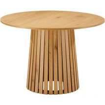 Table à manger ronde 110cm style scandinave LIV