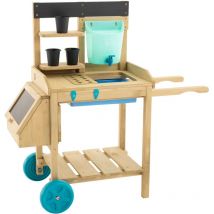 Tp Toys - Table à rempoter mobile bois fsc