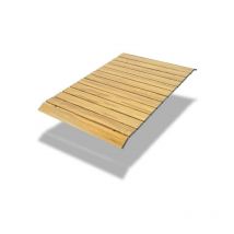 Table apparence bois amovible Fuxtec chariot Family Cruiser