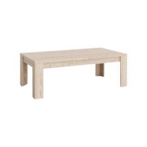 Alcos - Table basse 126 x 42 cm naturel clair Genève