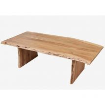 Table basse 150x70 Acacia laqué Bois naturel pure acacia 306 - natur
