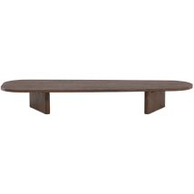 Venture Home - Table Basse Organique En Bois 180x55cm- Moka - Gronvik