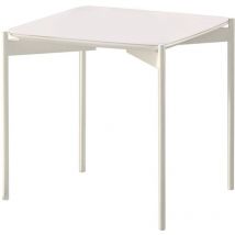 Webmarketpoint - Ivy - Table basse (45 x 45 x 45h) en Céramique Blanche