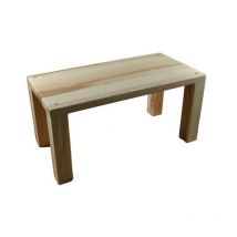 Table Basse 90x45 Frene Olivier Hauteur 45 Cm