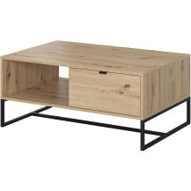 Bim Furniture - Table basse amber AL104 chêne artisanal