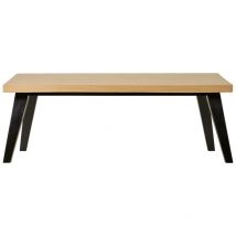 Epikasa - Table Basse Amora, mdf, Bois, Marron, 60x120x42 cm