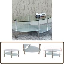 Vidaxl - Table basse avec design exclusif Blanc - Table Basse - Meuble Salon - Table D'appoint - Table Design - Table Blanche