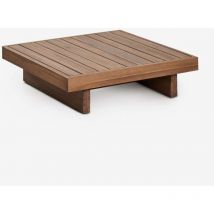 Sklum - Table basse carrée Dailin 75x75 cm en bois d'acacia