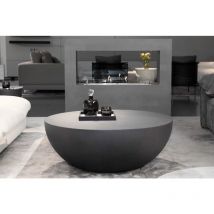 Elementi - chronos Table basse en béton stable facile d'entretien 87 x 87 x 35.6 cm