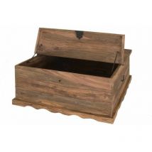 Table basse 88x88 Palissandre huilé Gris taupe leeds 31