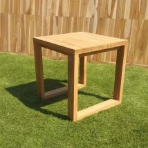 Cémonjardin - Table basse d'appoint Fuerteventura en teck grade c