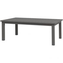 Table basse de jardin luke effet bois brun