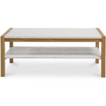 Table basse de style scandinave Blanc