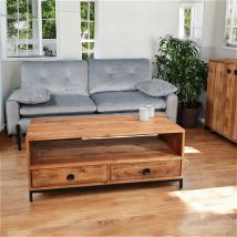 Table basse en bois recyclé canberra