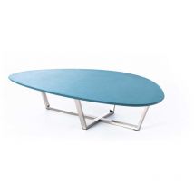 Drop - Table basse (140 x 80 x 32h) en mdf Vert