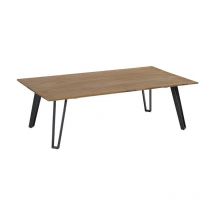Pier Import - Table basse en teck pieds épingle bombay