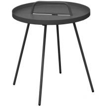 Proloisirs - Table basse en acier Flower 44 cm