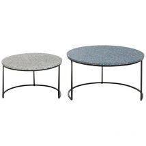 Table basse gigogne effet terrazzo Armand