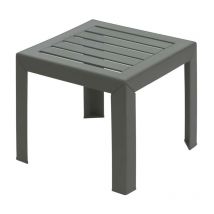 Grosfillex - Table basse Miami - Forest green - 40x40 - Résine