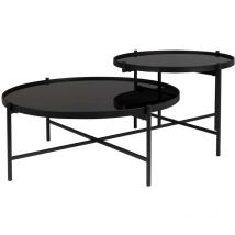 Boite A Design - Table basse design, Table basse Li noire - Boite à design Noir en Metal
