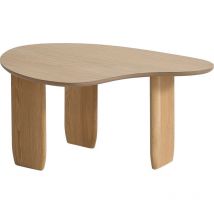 Homifab - Table basse organique en bois 80 cm - Aria