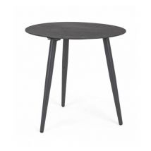 Bizzotto - Table basse Ridley d50 Anthracite yk13 Cod.0662701