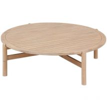 Hesperide - Table basse de jardin ronde Deona 120x38cm en acacia - Hespéride