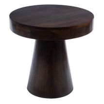 Hellin - Table basse ronde en manguier D55 - cameroun