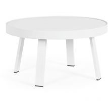 Table basse de jardin ronde en métal D71 - la baule