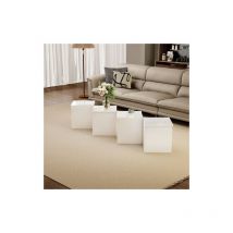 Table basse, table basse diy, plateau de table brillant, combinaison libre