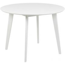 Hellin - Table à manger ronde en bois D105 - leta