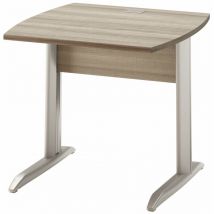 Gami - Table bureau pieds métal - Bois