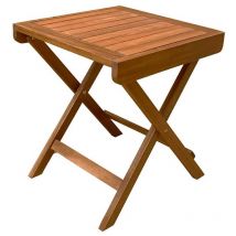 Cerland - Table à café en Acacia 40x40 cm