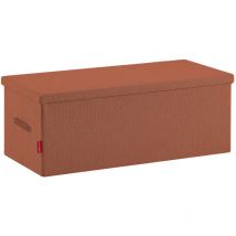 Terracotta - Table coffre Ouverture sur le dessus - Intérieur et extérieur - Couleur