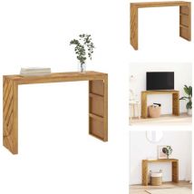 Vidaxl - Table console 110x35x75 cm bois massif d'acacia - Table Console - Tables Console - Bout De Canapé - Table De Couloir