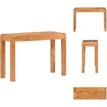 Vidaxl - Table console 110x40x76cm Bois d'acacia massif et finition miel - Table Console - Tables Console - Table Console En Bois - Tables Console En