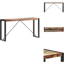 Vidaxl - Table console 150x35x76 cm Bois de récupération massif - Table Console - Tables Console - Table Console En Bois - Tables Console En Bois