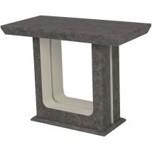 Cotecosy - Table Console extensible 250cm Houston Effet Béton