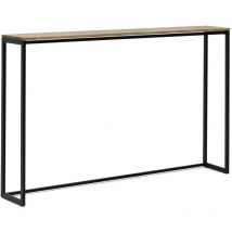 Box Furniture - Table Console Icub ECO-Line - industriel vintage 30x78x80cm Noir-Vintage