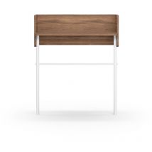 Herdasa - Table console, modèle danish 789 de en mélamine et hêtre massif. Noyer-Blanc