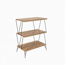 Table d'appoint de Salon MISSISSIPI moderne pin 48x75x31 cm
