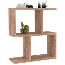 Wellhome - Table d'appoint de Salon tajo moderne Pin atlantique 45x51,4x17 cm - Pin atlantique