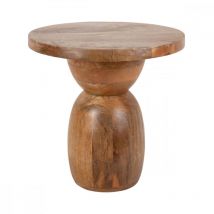 Present Time - Table d'appoint en bois de manguier H39cm Naturel